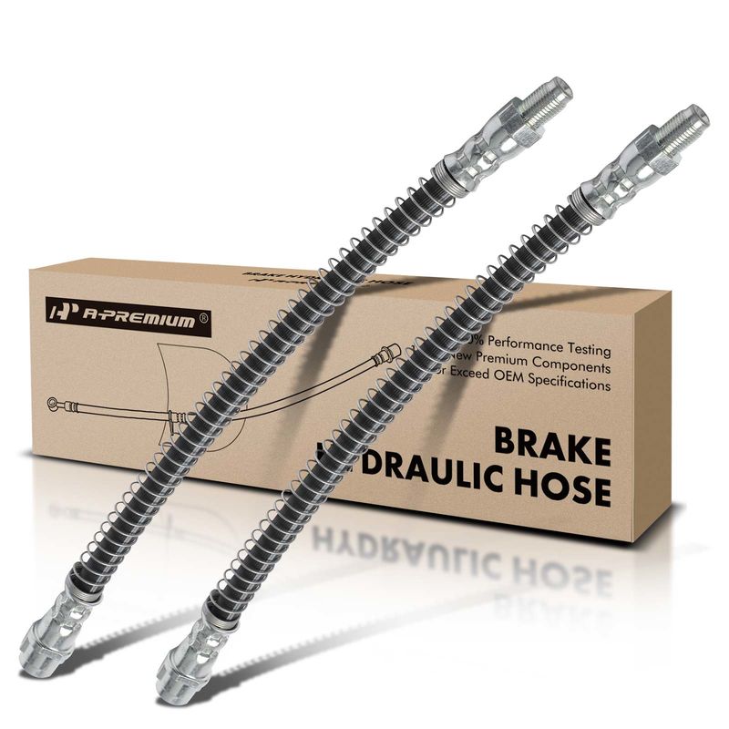 2Pcs Rear Brake Hydraulic Hose for Mercedes-Benz E350 S430 S600 CLS55 AMG