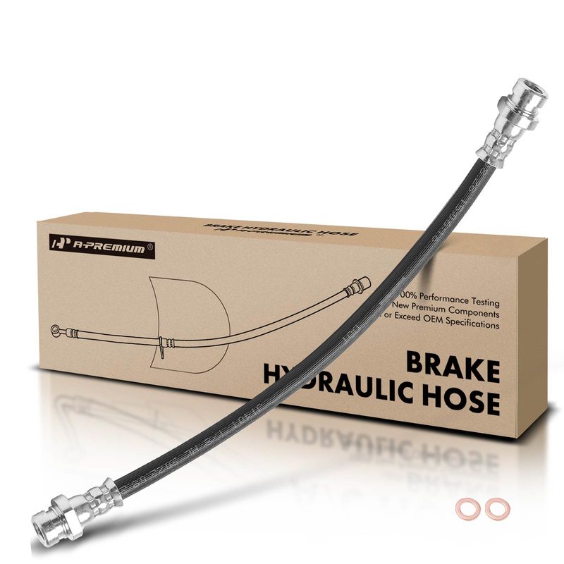 Rear Driver or Passenger Brake Hydraulic Hose for Kia Spectra 2007-2009 L4 2.0L