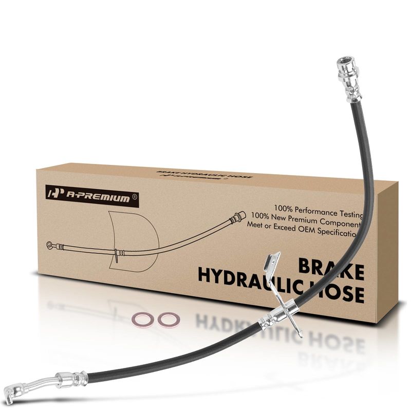 Front Driver Brake Hydraulic Hose for Hyundai Sonata 2011-2013 L4 2.4L