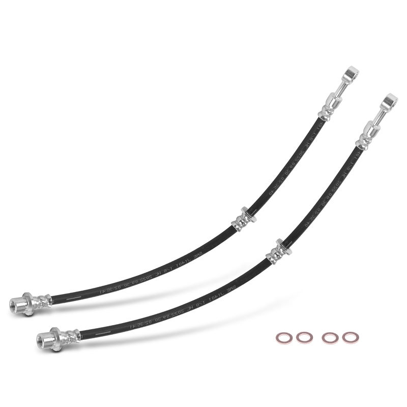2Pcs Front Brake Hydraulic Hose for Acura MDX 2003-2006 V6 3.5L