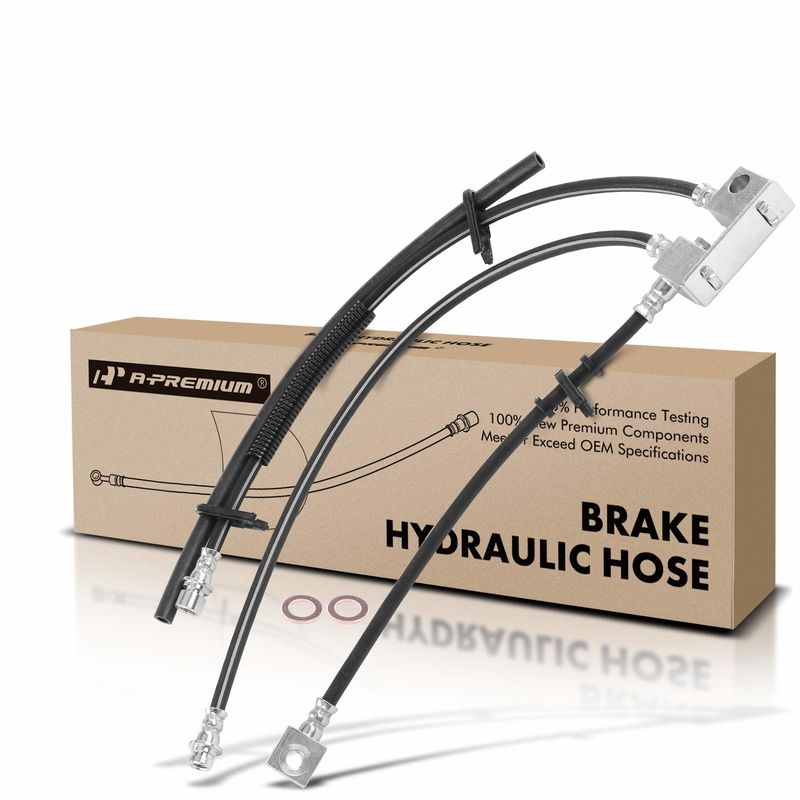 Rear Driver Brake Hydraulic Hose for Ford E-150 2009-2014 E-250 E-350 Super Duty