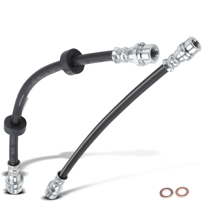 2Pcs Rear Brake Hydraulic Hose for Ford Escape Mazda Tribute Mercury 2008-2012