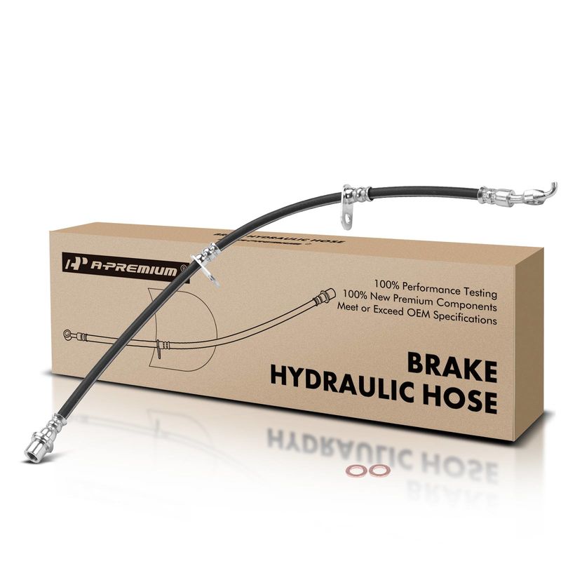 Rear Driver or Passenger Brake Hydraulic Hose for Toyota Highlander Lexus RX350