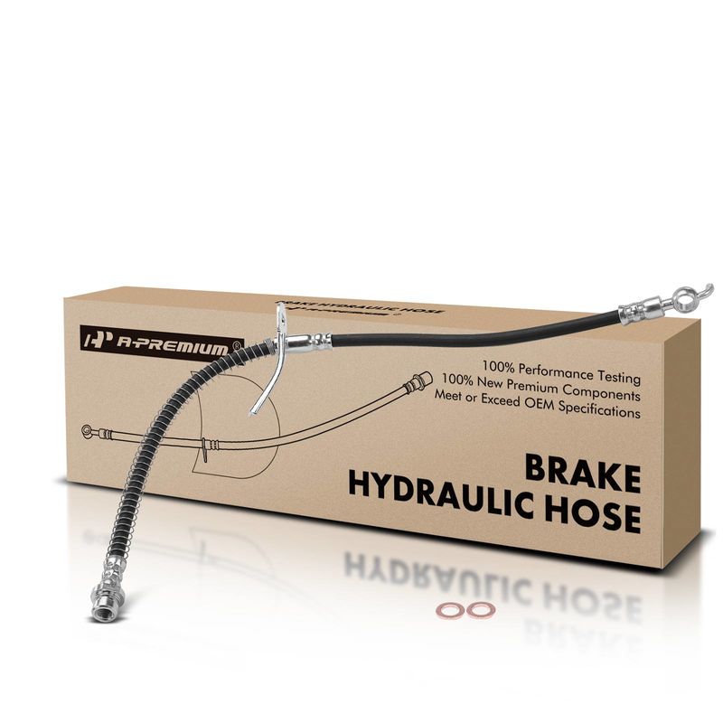 Front Passenger Brake Hydraulic Hose for Hyundai Elantra 2010-2012 Kia Forte5