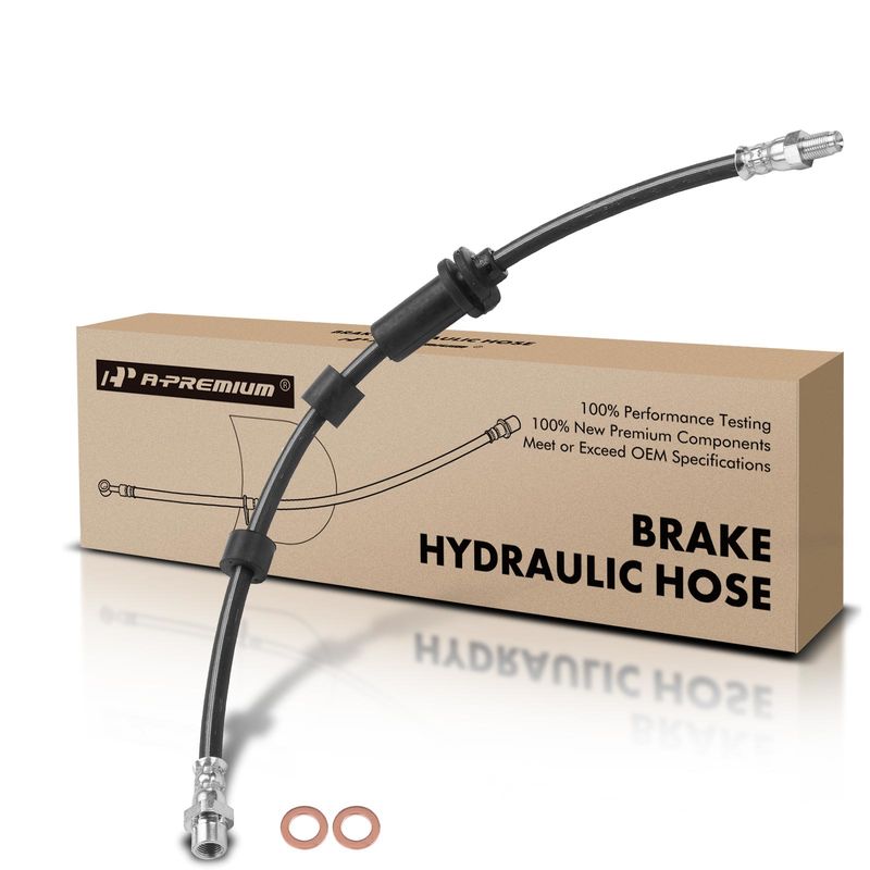 Front Driver or Passenger Brake Hydraulic Hose for BMW E90 325i 2006 330i 3.0L