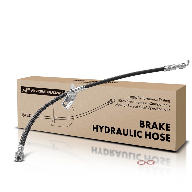 Front Driver Brake Hydraulic Hose for Hyundai Elantra 2010-2012 Kia Forte5