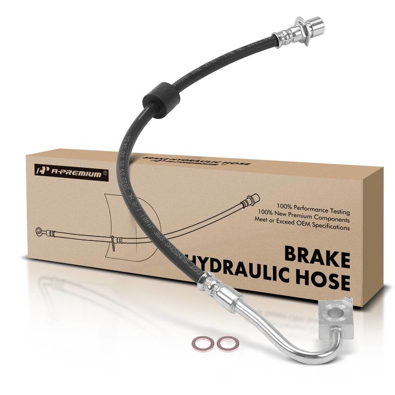 Front Driver Brake Hydraulic Hose for Dodge Charger 2014-2021 V6 3.6L AWD