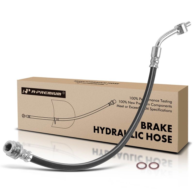 Front Driver Brake Hydraulic Hose for Nissan Frontier 1998-2004 Xterra 2000-2004