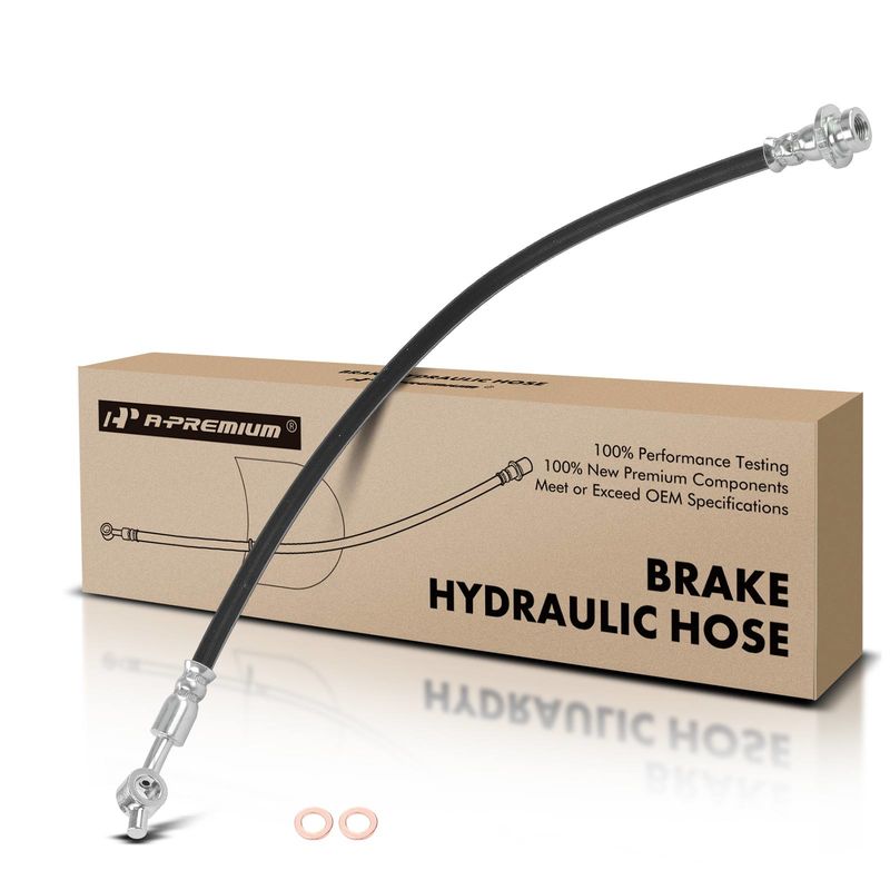 Front Driver Brake Hydraulic Hose for Nissan NP300 2016-2019 NP300 Frontier 2.5L