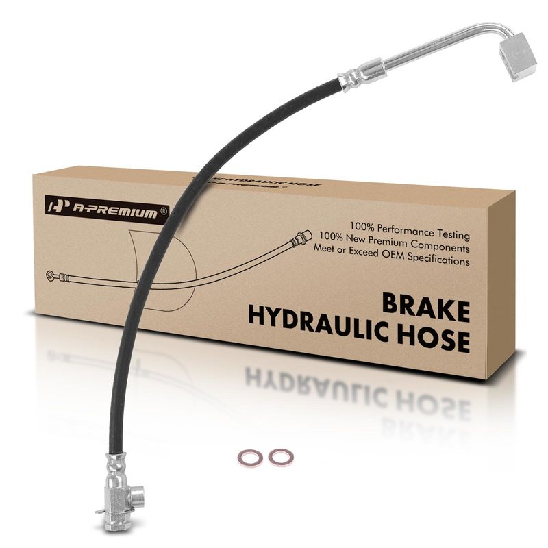 Front Driver Brake Hydraulic Hose for Ford F-250 F-350 1990-1994