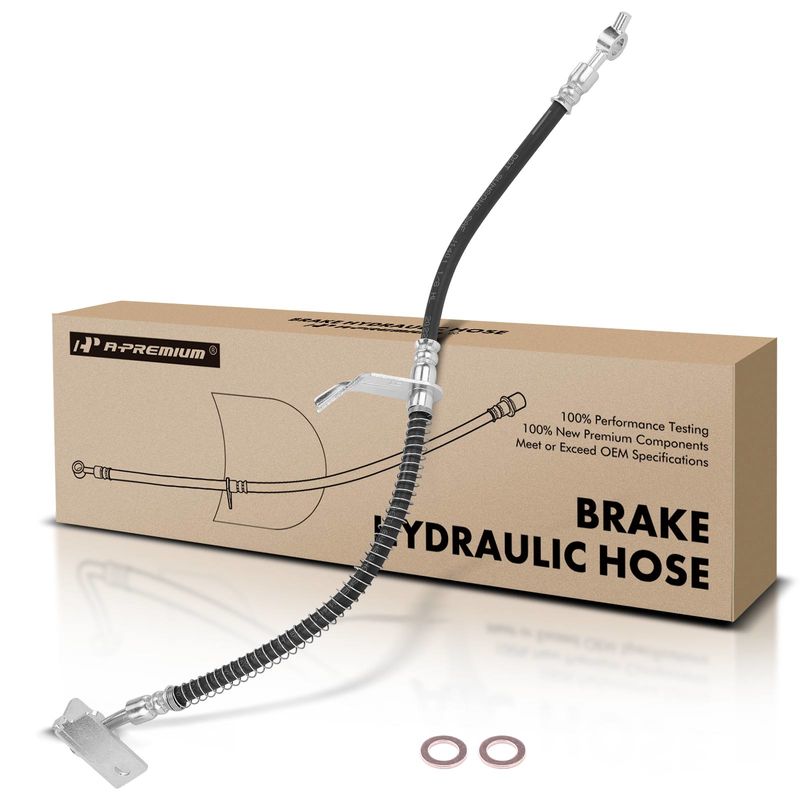 Front Passenger Brake Hydraulic Hose for Hyundai Elantra 2017-2020 Kia Forte