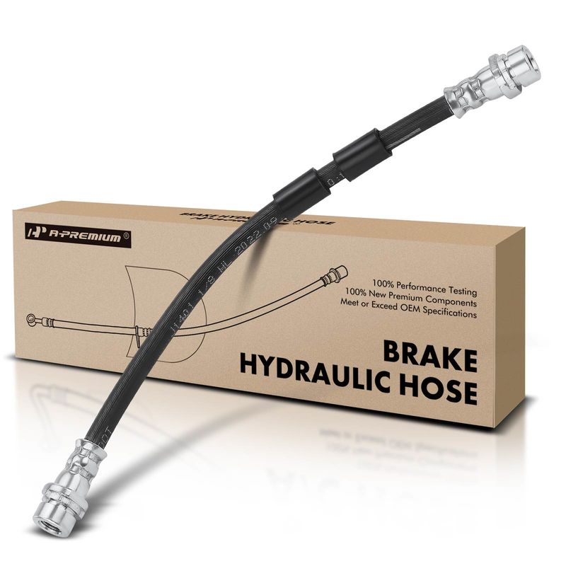 Rear Driver or Passenger Brake Hydraulic Hose for Ford Fiesta 2011-2019 1.0L 1.6L