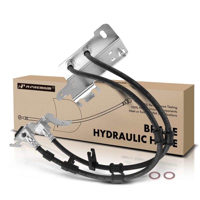 Rear Center Brake Hydraulic Hose for Ford F-250 2018-2021 F-350 F-450 Super Duty