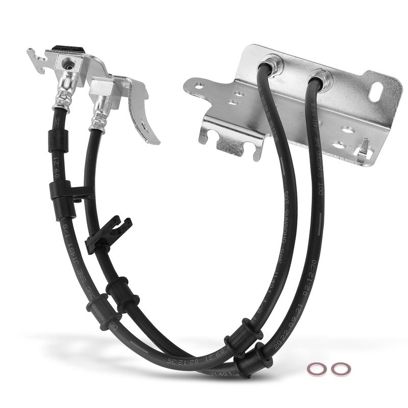 Rear Center Brake Hydraulic Hose for Ford F-250 2018-2021 F-350 F-450 Super Duty