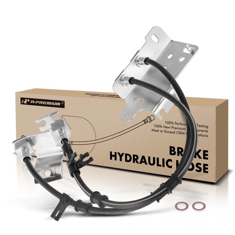 Rear Center Brake Hydraulic Hose for Ford F-250 F-350 F-450 Super Duty 2017 4WD