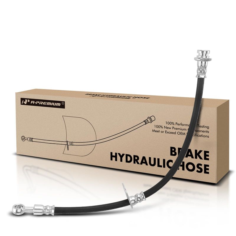 Front Driver or Passenger Brake Hydraulic Hose for Suzuki Swift 2013-2014