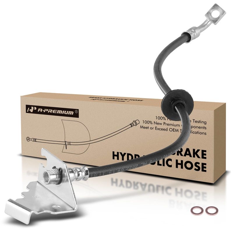 Front Passenger Brake Hydraulic Hose for Chevy Caprice 2011-2017 3.6L 6.0L