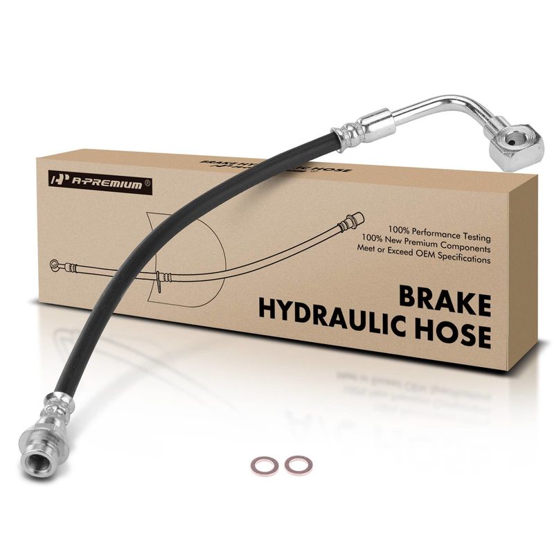 Front Driver Brake Hydraulic Hose for Chevrolet Corvette 1994-1996 V8 5.7L
