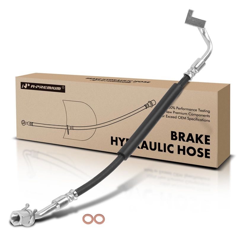 Rear Driver Brake Hydraulic Hose for Ford Taurus 2010-2011 3.5L Limited SE