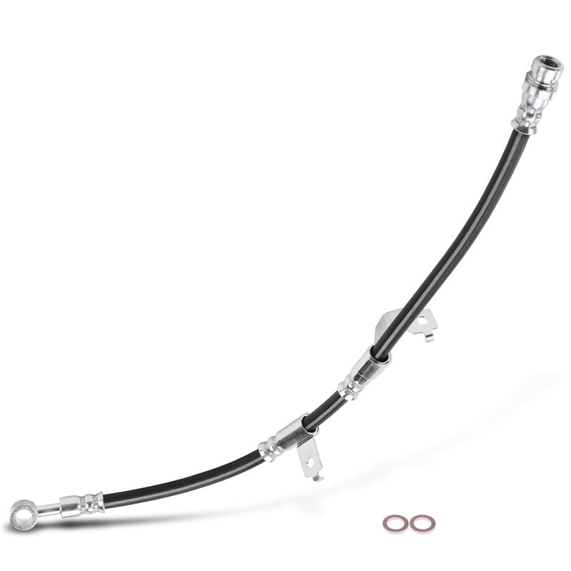 Front Driver Brake Hydraulic Hose for Kia Rondo 2007-2010 L4 2.4L V6 2.7L Wagon