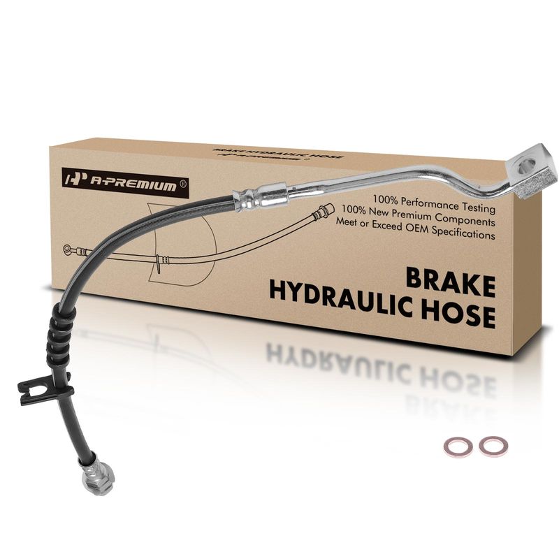 Front Left Brake Hydraulic Hose for Ford Excursion 2000-2005 F250 F350 Super Duty