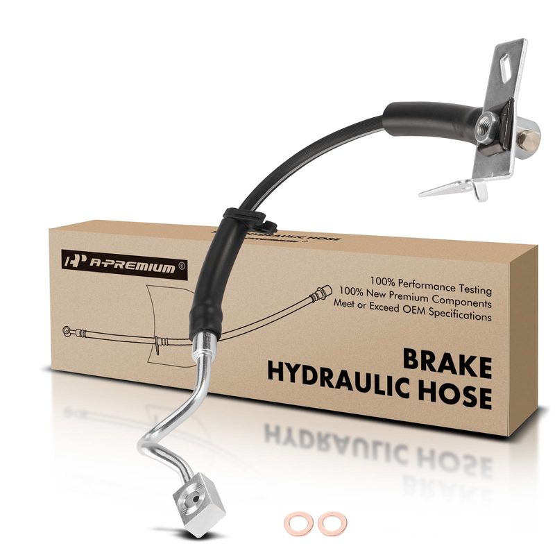 Front Driver Brake Hydraulic Hose for Ford Explorer 2006-2010 Mercury Mountaineer