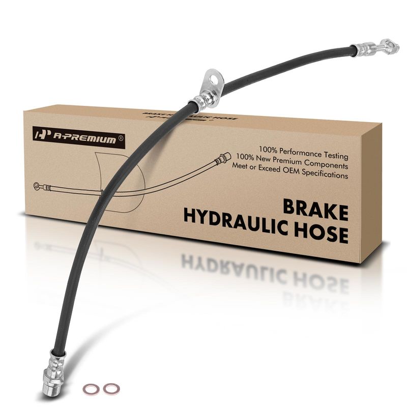 Front Driver Brake Hydraulic Hose for Toyota Celica 2000-2005 L4 1.8L