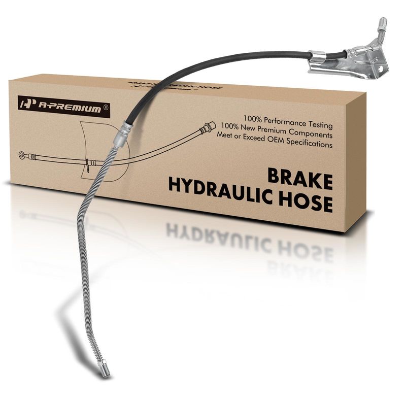 Rear Left Brake Hydraulic Hose for Chevy C6500 Kodiak 1997-2002 GMC C6500 Topkick