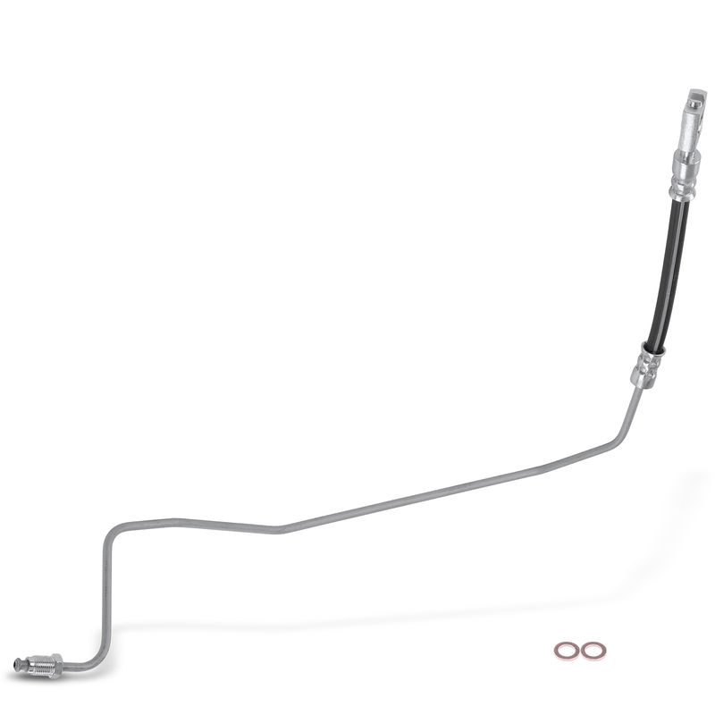 Rear Passenger Outer Brake Hydraulic Hose for Audi A6 1998-2004 Volkswagen Passat