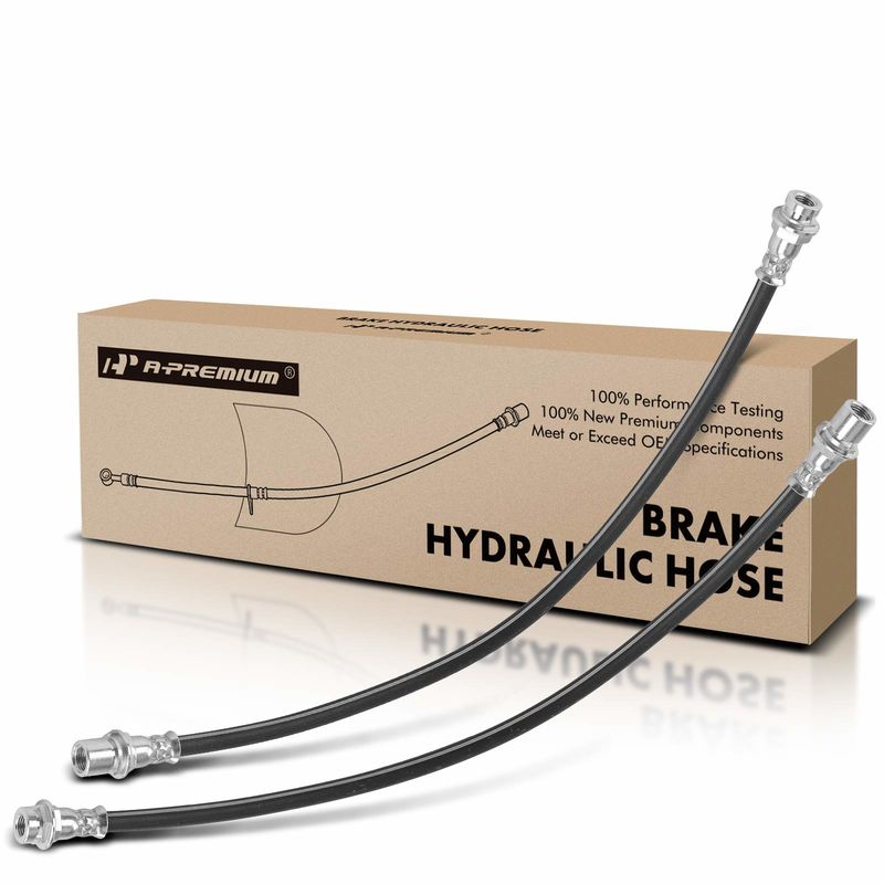 2x Rear Inner Brake Hydraulic Hose for Hummer H2 2003-2007 V8 6.0L