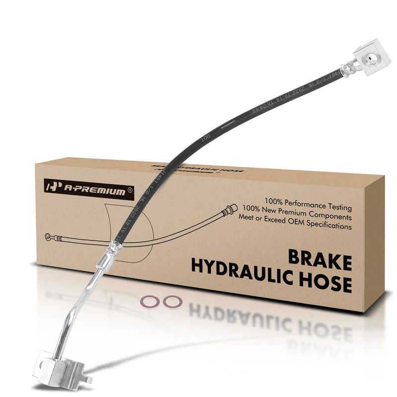 Rear Driver Brake Hydraulic Hose for Jaguar S-Type 2000-2002 3.0L 4.0L