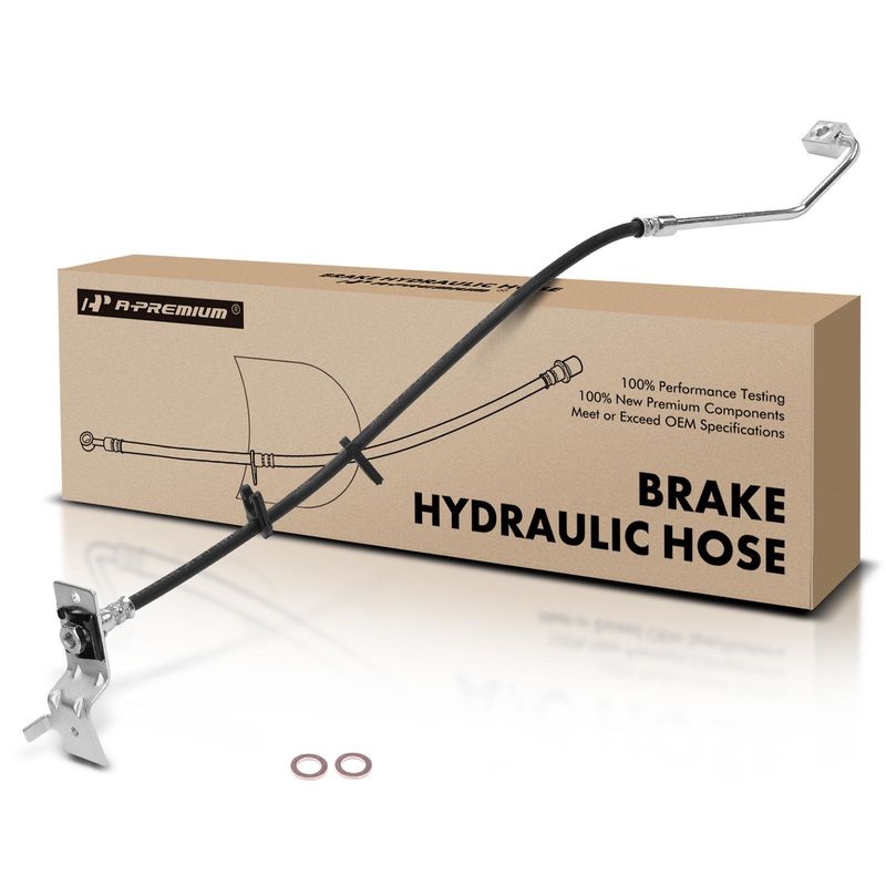 Front Passenger Brake Hydraulic Hose for Ford F-450 F-550 Super Duty 1999-2004