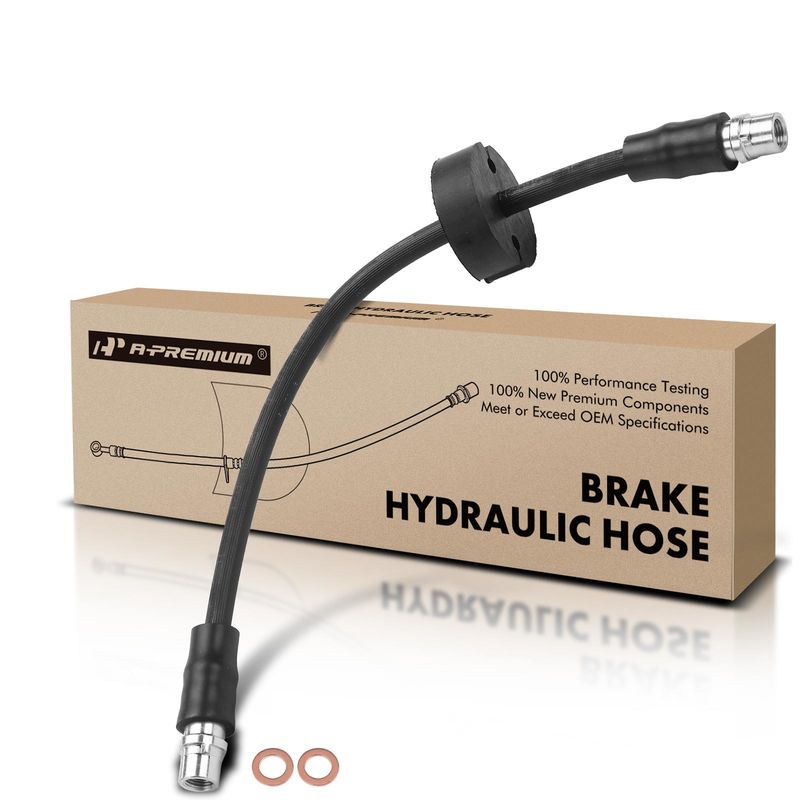 Front Driver or Passenger Brake Hydraulic Hose for Audi Allroad Quattro 2001-2005
