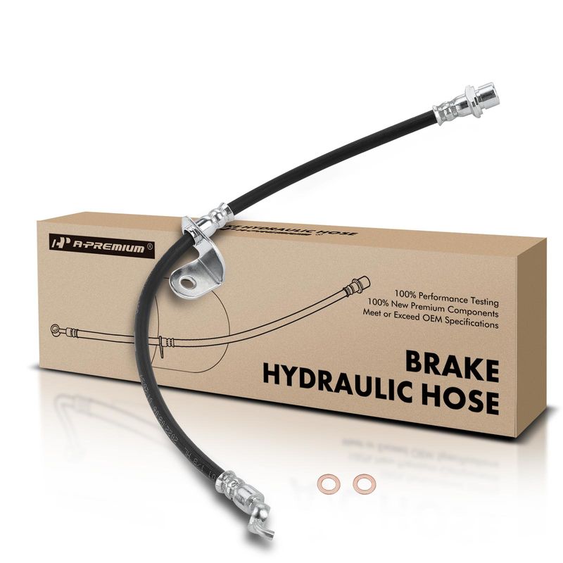 Rear Driver Brake Hydraulic Hose for Toyota Corolla 09-19 Matrix Pontiac Vibe