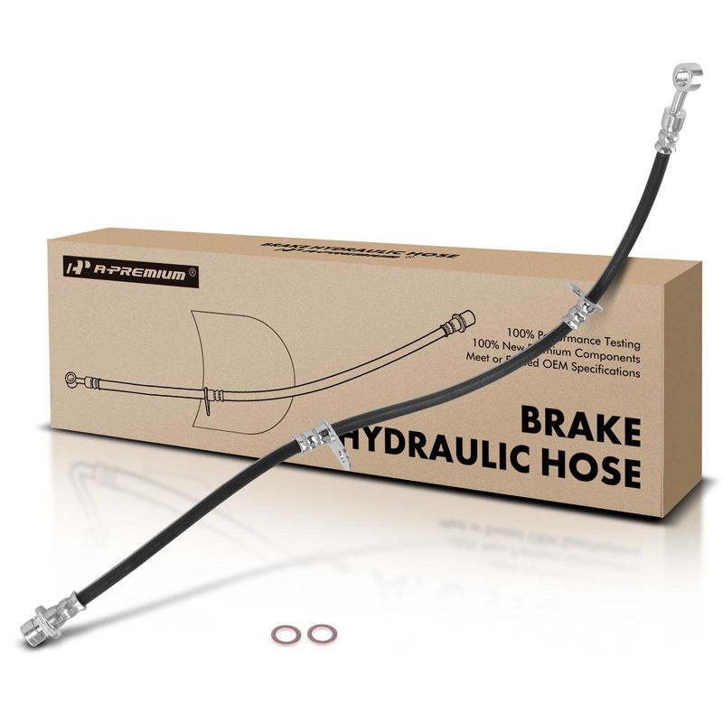 Front Driver Brake Hydraulic Hose for Honda S2000 2006-2009 L4 2.2L