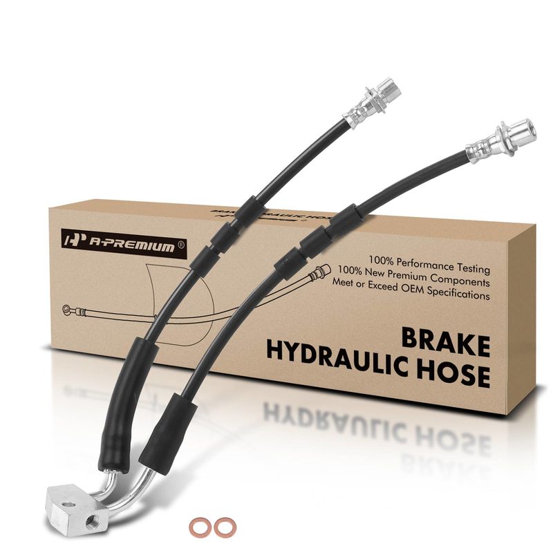 Rear Center Brake Hydraulic Hose for Chevy Colorado GMC Canyon L4 2.9L 3.7L 5.3L
