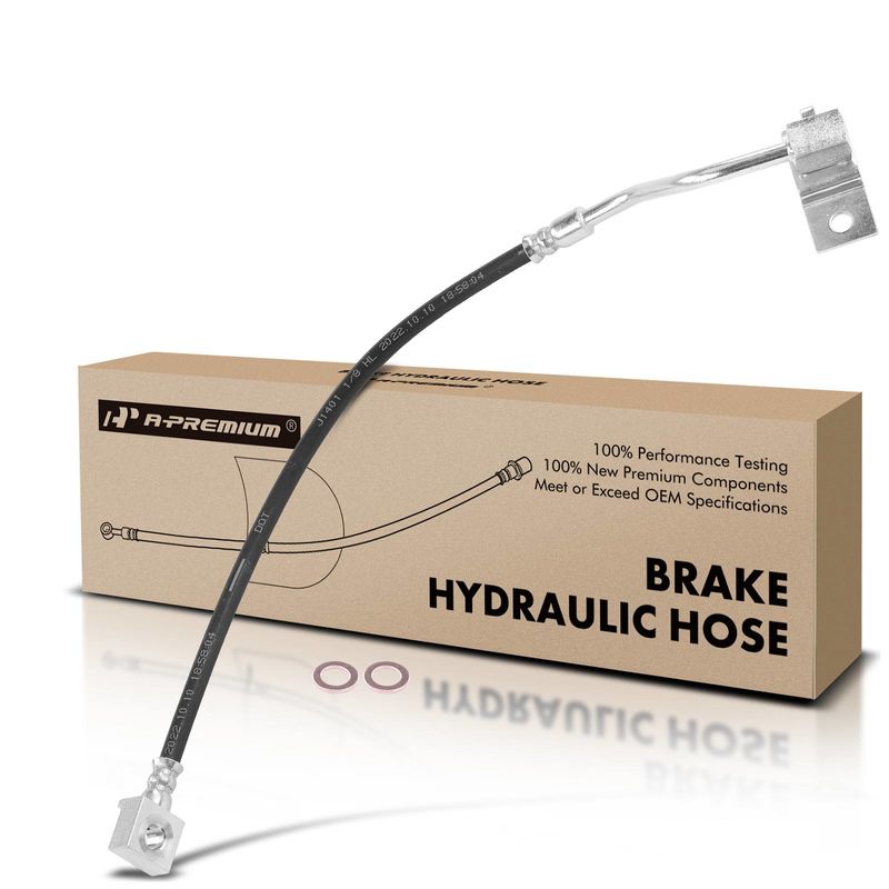 Rear Passenger Brake Hydraulic Hose for Jaguar S-Type 2000-2002 3.0L 4.0L