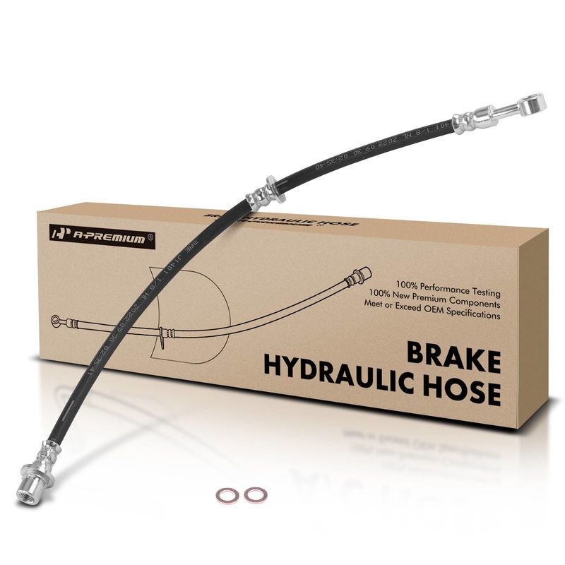 Front Driver or Passenger Brake Hydraulic Hose for Acura MDX 2003-2006 V6 3.5L