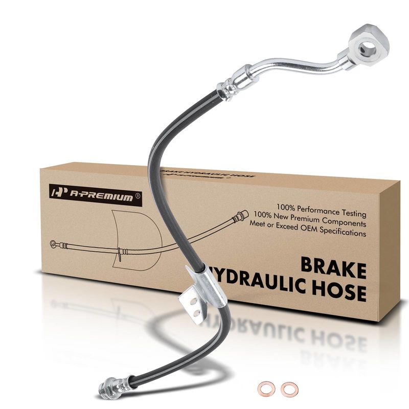 Front Passenger Brake Hydraulic Hose for Chevy Tahoe 95-00 C1500 C2500 GMC Yukon