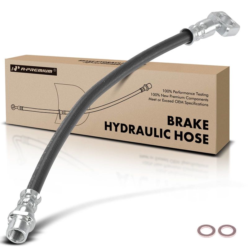 Rear Passenger Brake Hydraulic Hose for Saab 9-3 2008-2011 9-3X 2010-2011