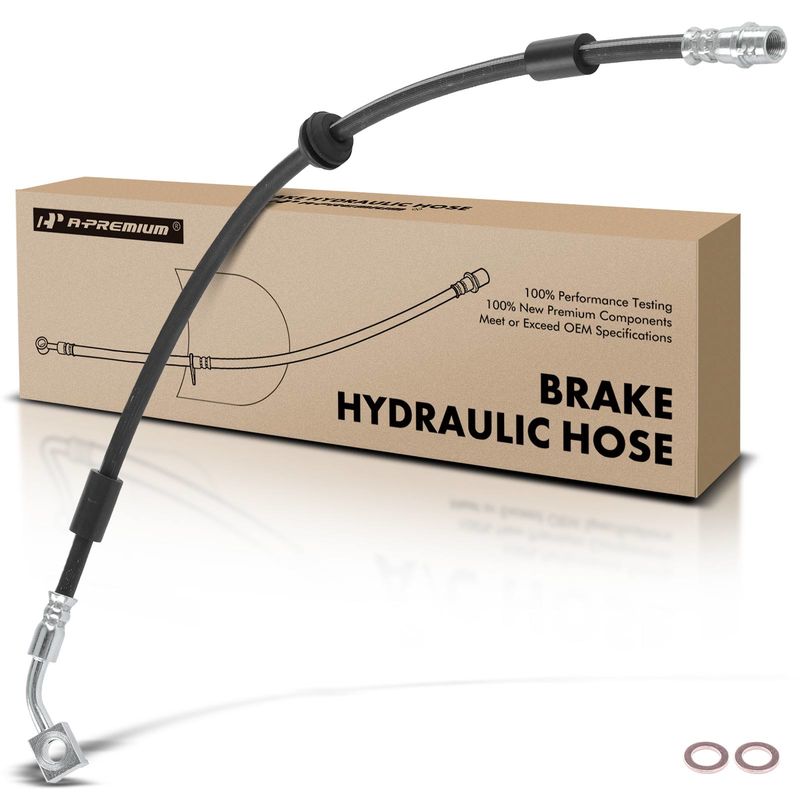 Front Driver Brake Hydraulic Hose for Mercedes-Benz W205 S205 CLS63 AMG E63 AMG