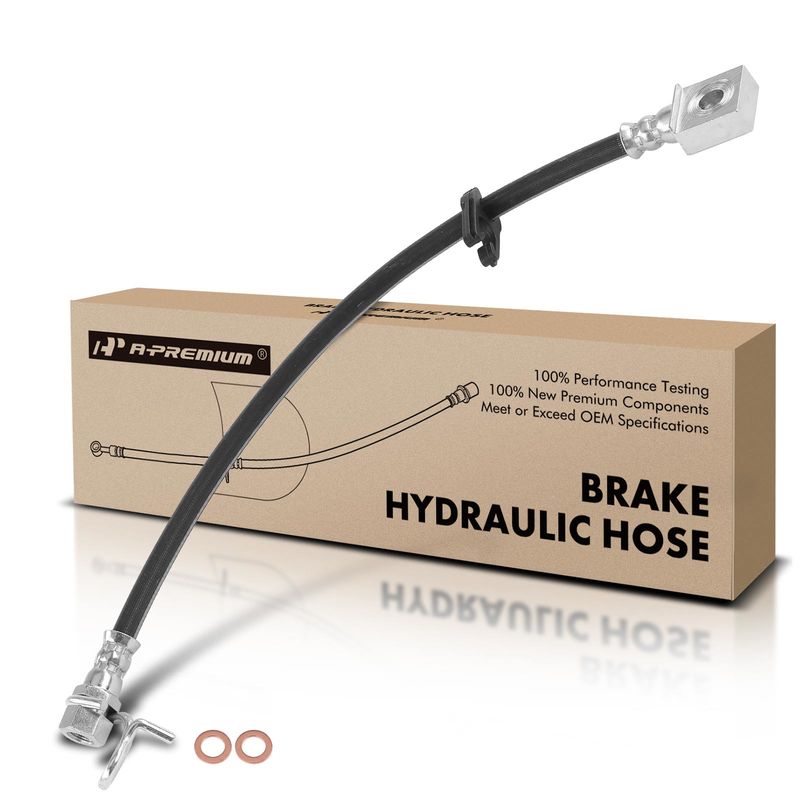 Rear Driver Outer Brake Hydraulic Hose for Ford F-150 2010 V8 5.4L 6.2L