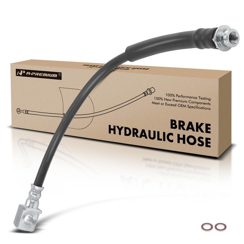 Front Driver or Passenger Brake Hydraulic Hose for Chevrolet Cobalt 2008-2010 HHR