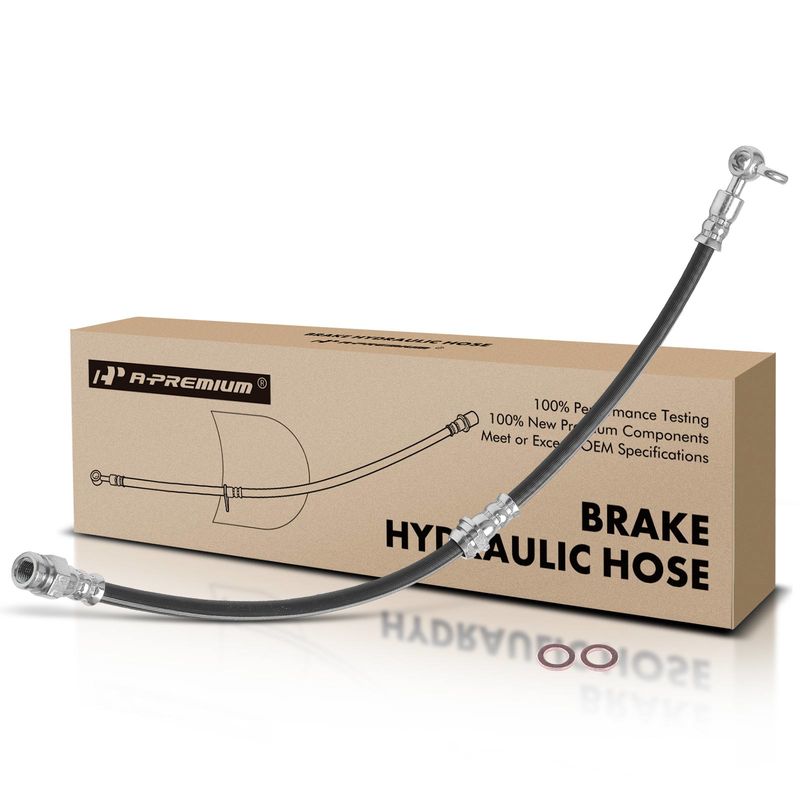 Front Driver Brake Hydraulic Hose for Mazda 6 2014-2019 L4 2.5L