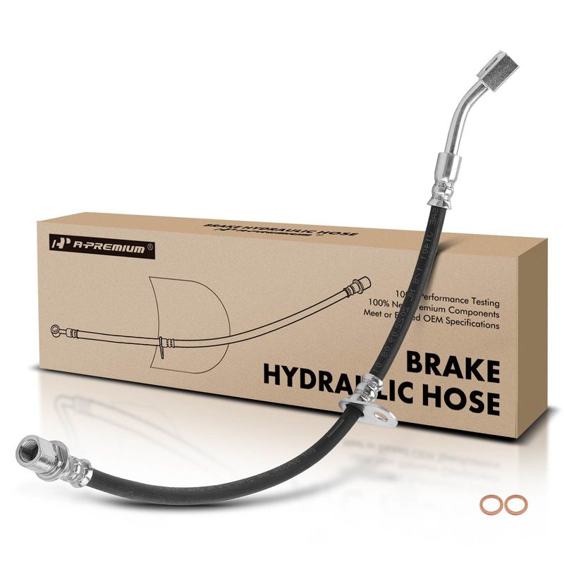 Front Driver Brake Hydraulic Hose for Chevrolet Camaro 2010-2015 V8 6.2L