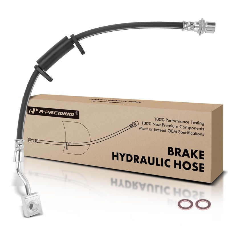 Front Passenger Brake Hydraulic Hose for Dodge Durango 11-21 Jeep Grand Cherokee