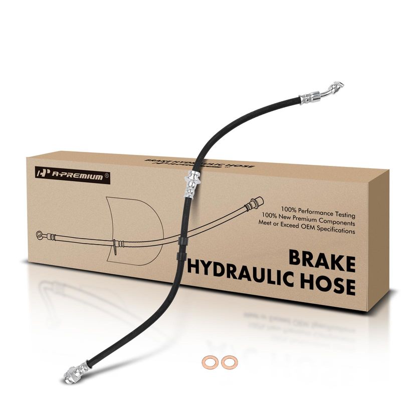 Front Passenger Brake Hydraulic Hose for Nissan Quest 2004-2009 V6 3.5L