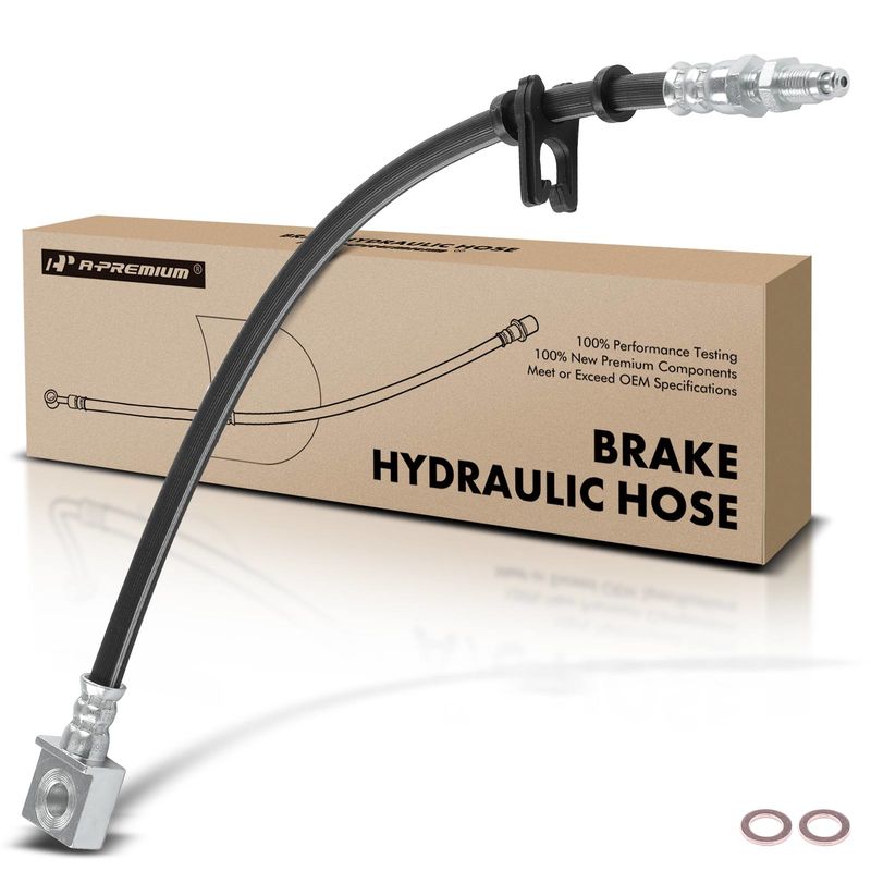 Rear Driver Outer Brake Hydraulic Hose for Ford E-150 2014 E-250 E-350 E-450