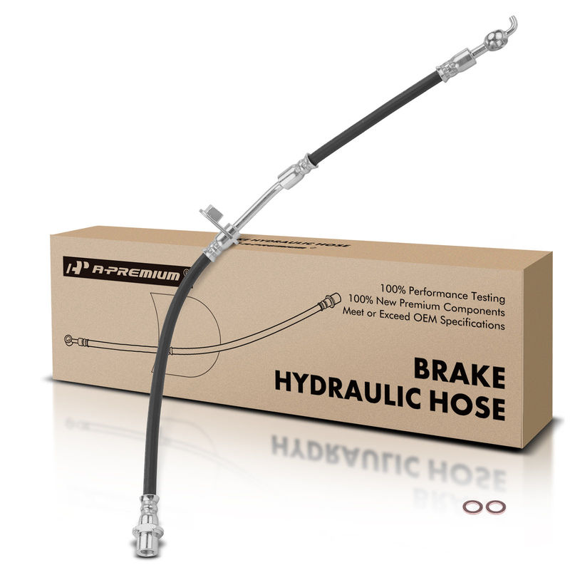 Front Passenger Brake Hydraulic Hose for Toyota Yaris 2014-2015 L4 1.5L
