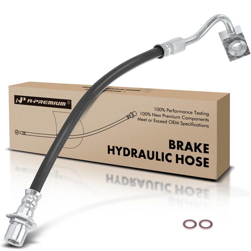 Rear Driver Brake Hydraulic Hose for Dodge Durango 2018-2021 Jeep Grand Cherokee